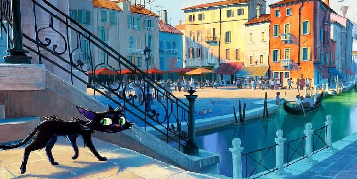Un'immagine di Gatto della Pixar.